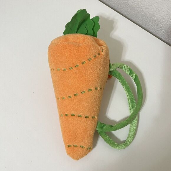 Aurora Fancy Pals Carrot Carrier Purse with 4 Finger Puppets Plush Toy - Picture 9 of 9